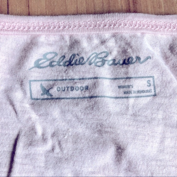 NEW EDDIE BAUER Tee OWL HOO'S UP ALL NIGHT Short Sleeve Shirt Pink Small Women’s - Picture 3 of 16